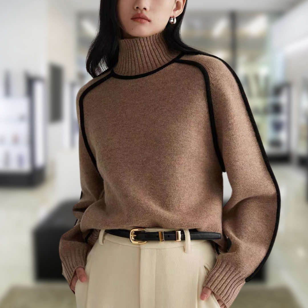 Leblanc™ | Pull à col roulé confortable